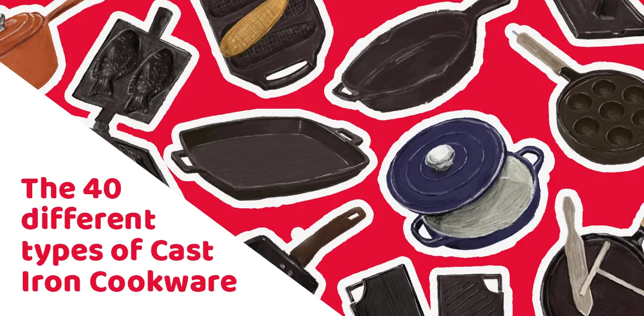 Cast Iron Cornbread Muffin Pan- 8 different Shapes in 1 Pan- Made
