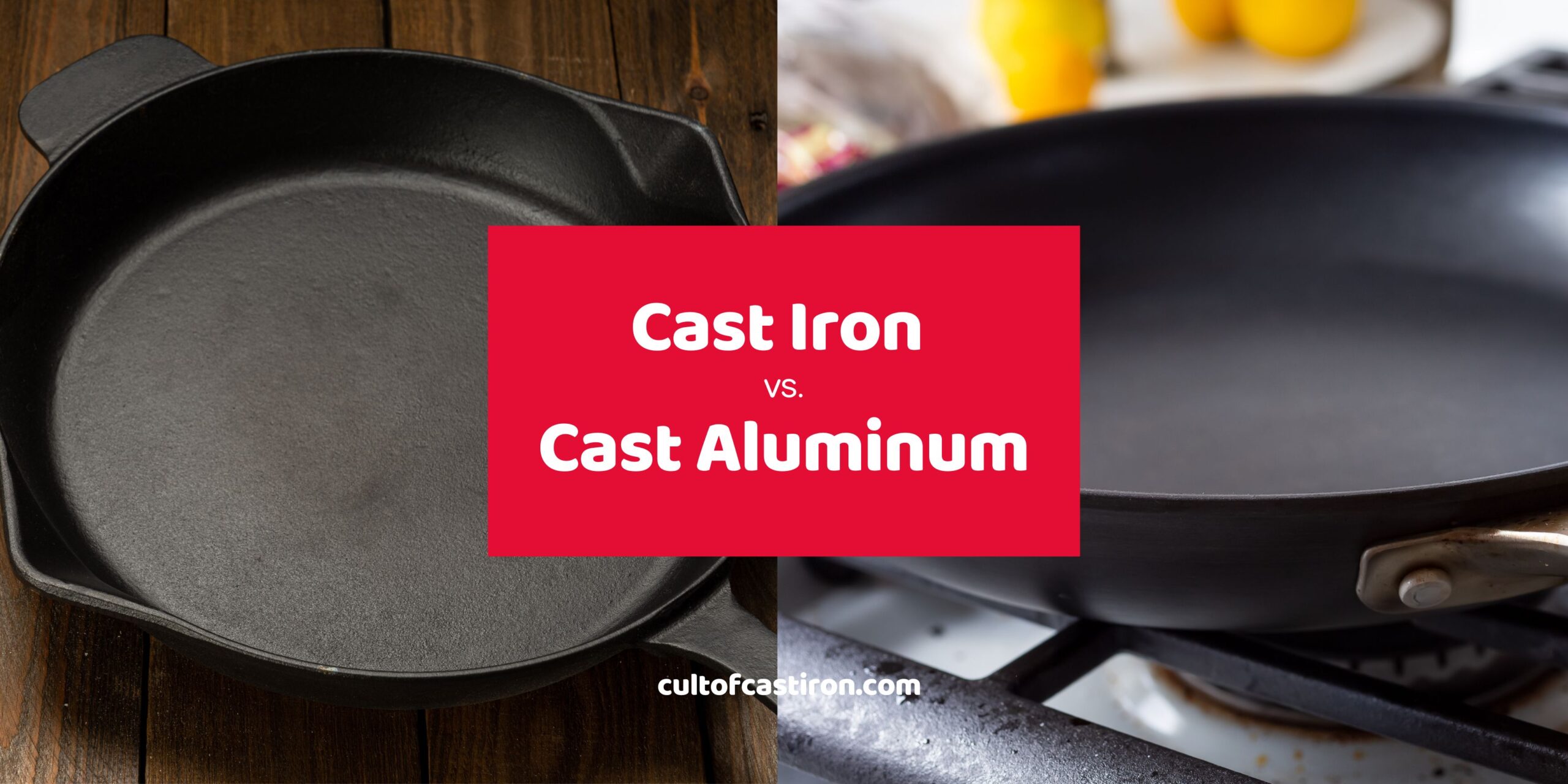 cast iron vs cast aluminum banner